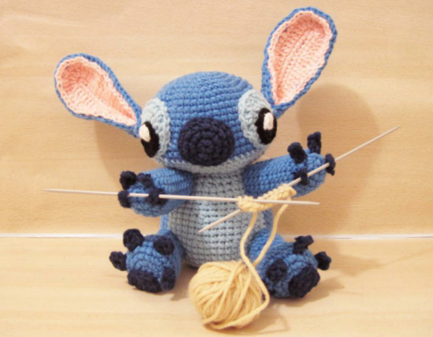 Patrón GRATIS Amigurumi Stitch